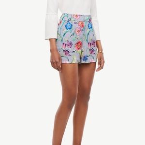Ann Taylor Jungle floral shorts 2P NWTS